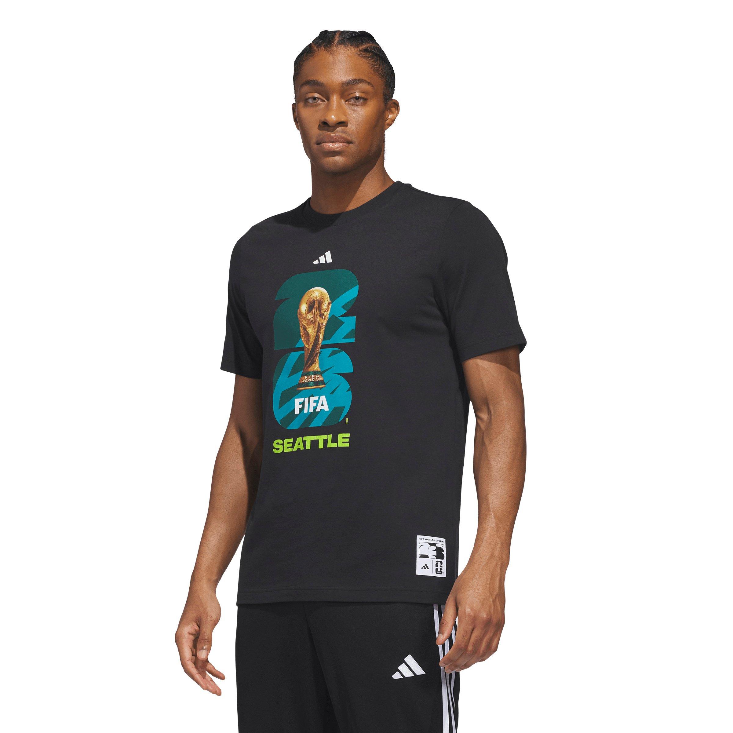adidas Men's FIFA World Cup 26™ Host City Seattle Graphic T-Shirt - Black